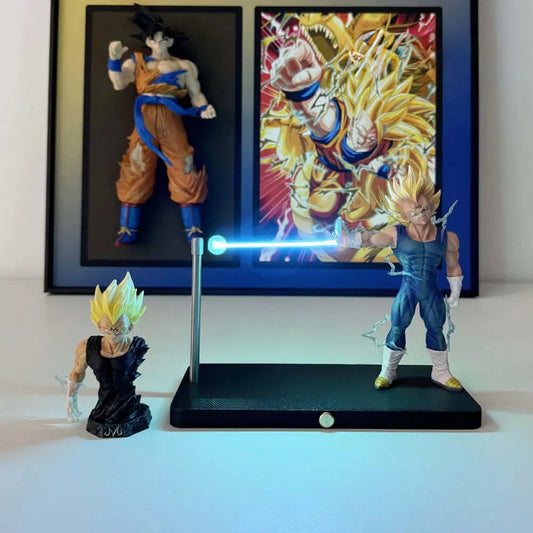Vegeta Light Desktop Display + Half Body Statue BS