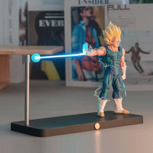 Vegeta Light Desktop Display + Half Body Statue